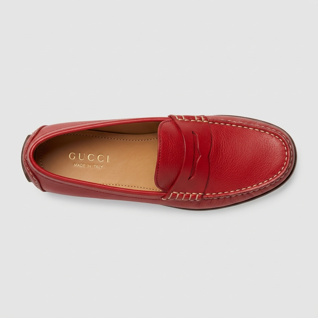Red Statement Loafer
